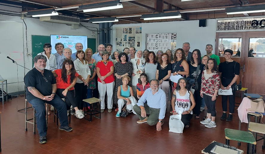 Presentación de la SAByDH en el III Foro Mundial de Derechos Humanos.